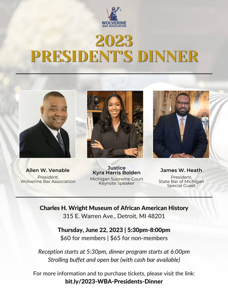 2023 Presidents’ Dinner – June 22, 2023 2023 Presidents’ Dinner – June 22, 2023